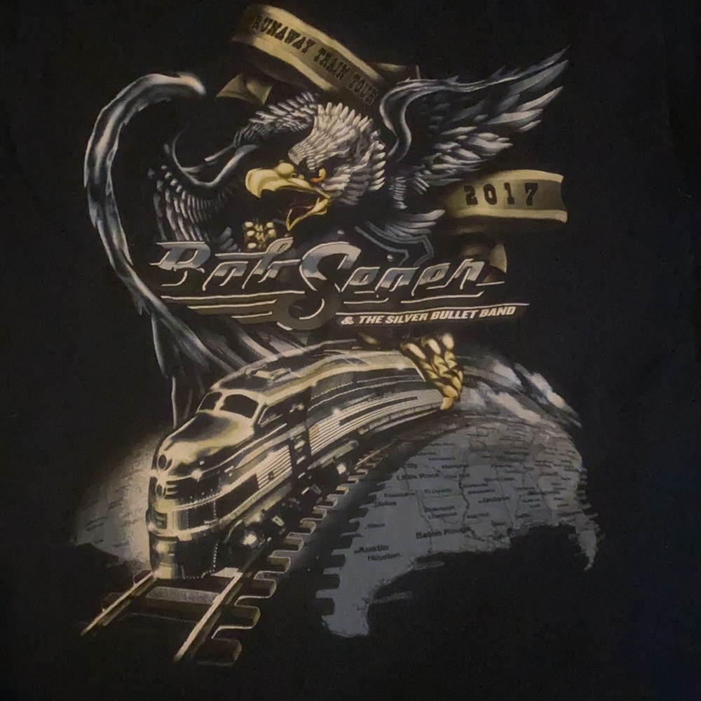 Bob Seger & the silver bullet band  tour tee